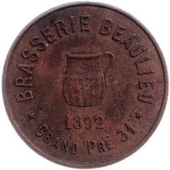 10 Centimes - Brasserie Beaulieu Geneva