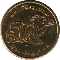 Car Wash Token - Centre de Lavage CBsquare, 18.5 mm
