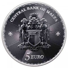 5 Euros Maltese Cross