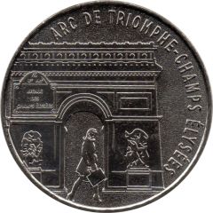 Monnaie de Paris Tourist Token - Arc de Triomphe - Champs Elysées