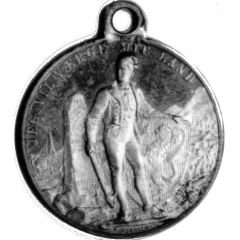 Medal - 17. Mai 1897 Jeg Vil Værge Mit Land