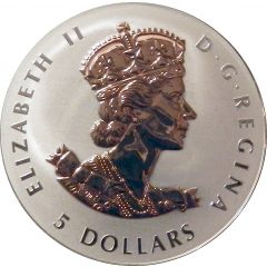 5 Dollars - Elizabeth II Longest Reigning Sovereign