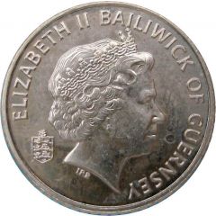 5 Pence - Elizabeth II 4th portrait, non-magnetic