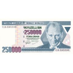 250 000 Lira