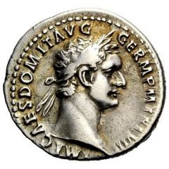 Denarius - Domitian IMP XVIII COS XIIII CENS P P P, Minerva