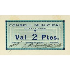 2 Pesetas Dues-aigües