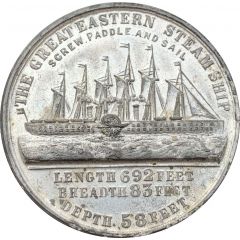 Medal - Launch of the SS 'Great Eastern'