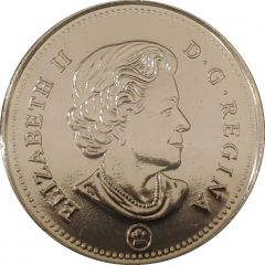 25 Cents - Elizabeth II Narwhal - Connecting Canada