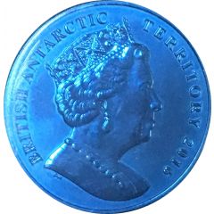 2 Pounds - Elizabeth II The emperor penguin, Titanium