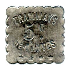 5 Centimes - Tramways de Nantes