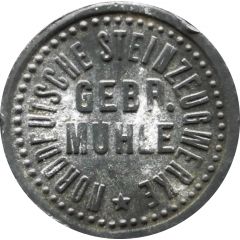 10 Pfennig - Bremen Norddeutsche Steinzeugwerke Gebr. Muhle