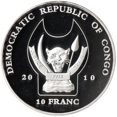 10 Francs Hyena