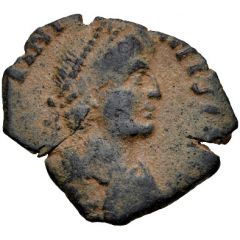 10 Nummi - Justinian I CONCORDI, Antioch, ΘYΠOΛS, Bust Right