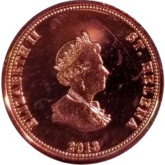 25 Pence - Elizbeth II St. George and the dragon