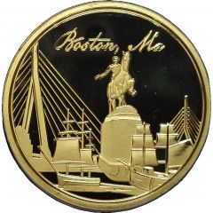 Medal - Boston Landmarks Boston, Massachusetts