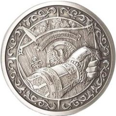 2 oz Silver Destiny Knight: The Shield