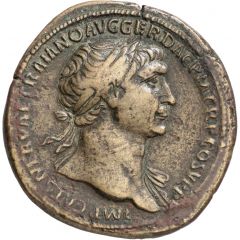 Sestertius - Trajan CONGIARIVM TERTIVM S C