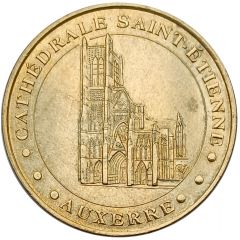 Jeton touristique - Monnaie de Paris - Auxerre - Cathédrale Saint-Etienne
