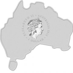 1 Dollar - Elizabeth II 4th Portrait - Emu