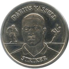 Token - Official England Squad 2004 Darius Vassell