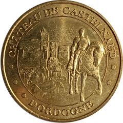 Monnaie de Paris Tourist Token - Château de Castelnaud Le chevalier