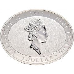 1 Dollar - Elizabeth II Year of the Dragon