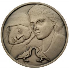 médaille noces d`or ville de Charleval