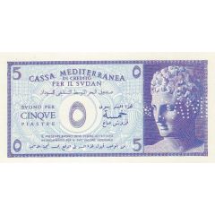 5 Piastre Italian occupation