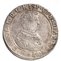 1 Ducaton - Charles II First bust, piedfort of double weight