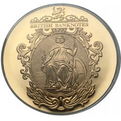 Medal - British Banknotes 20 Pounds Shakespeare