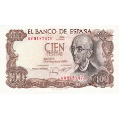 100 Pesetas