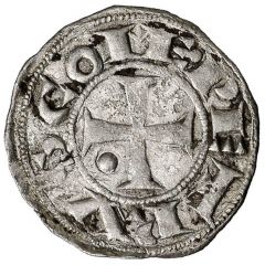 Dinero Pedro II de Aragon, Lérida
