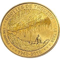 Monnaie de Paris Tourist Token - Le Thor Grottes de Thouzon - 1968-2018
