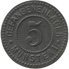 5 Pfennig - Münster Gefangenenlager Münster I