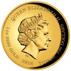 100 Dollars - Elizabeth II U.S.S. Enterprise NCC-1701