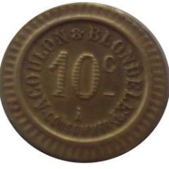 10 c ACOULON ET BLONDELET