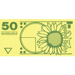 Play money - Schoolgeld - 50 Gulden