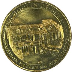 Monnaie de Paris Tourist Token - Lourdes Bernadette Parents Le Moulin de Boly - Maison natale de Bernadette