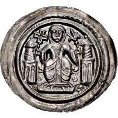 Denier Bracteate - Beatrix II of Winzenburg