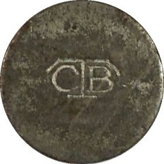 Telephone Token - CTB 2 narrow grooves