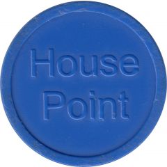 School Token - House Point Blue
