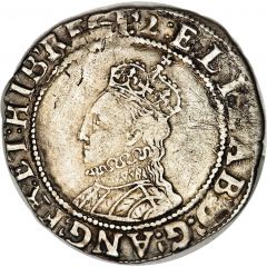 1 Shilling - Elizabeth I 7th issue