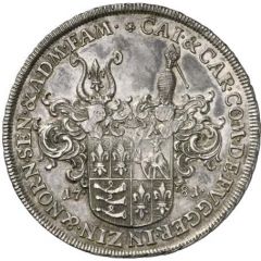1 Thaler - Cajetan of Zinnenberg and Charles of Nordendorf Munich