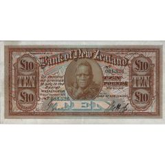 10 Pounds Bank of New Zealand