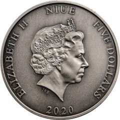 5 Dollars - Elizabeth II Arachnophobia