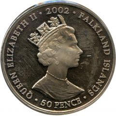 50 Pence - Elizabeth II Visit to Australia