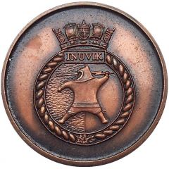 Medal - HMCS Inuvik Northwest Territories
