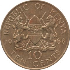 10 Cents Without legend