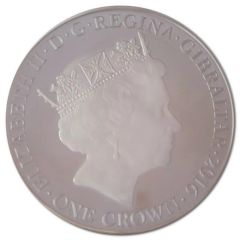 1 Crown - Elizabeth II Queen`s Birthday - Flowers of the Nation