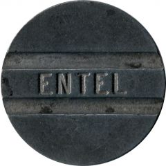 Telephone Token ENTEL - Zinc